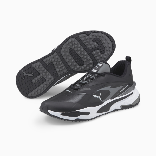 GS-Fast Golf Shoes, Puma Black-Puma Black-QUIET SHADE, large-ZAF