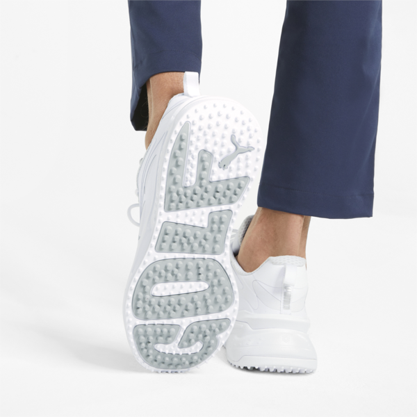 GS-Fast Golf Shoes, Puma White-Puma White, large-ZAF