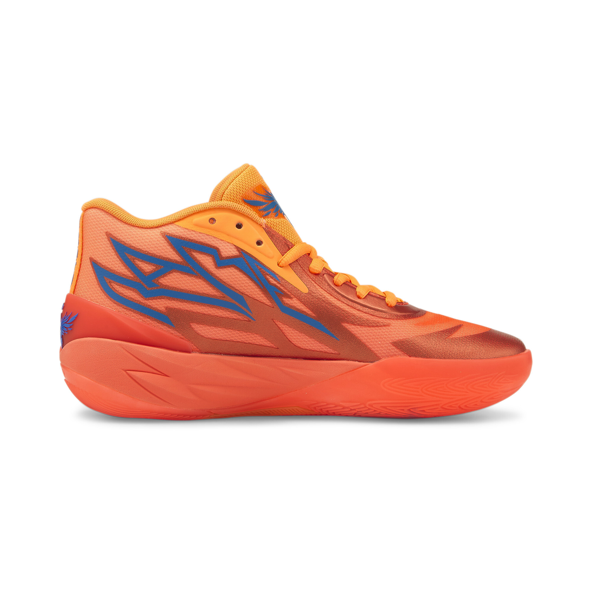 Men's Puma MB.02 Basketball Shoes, Orange, Size 49.5, Shoes