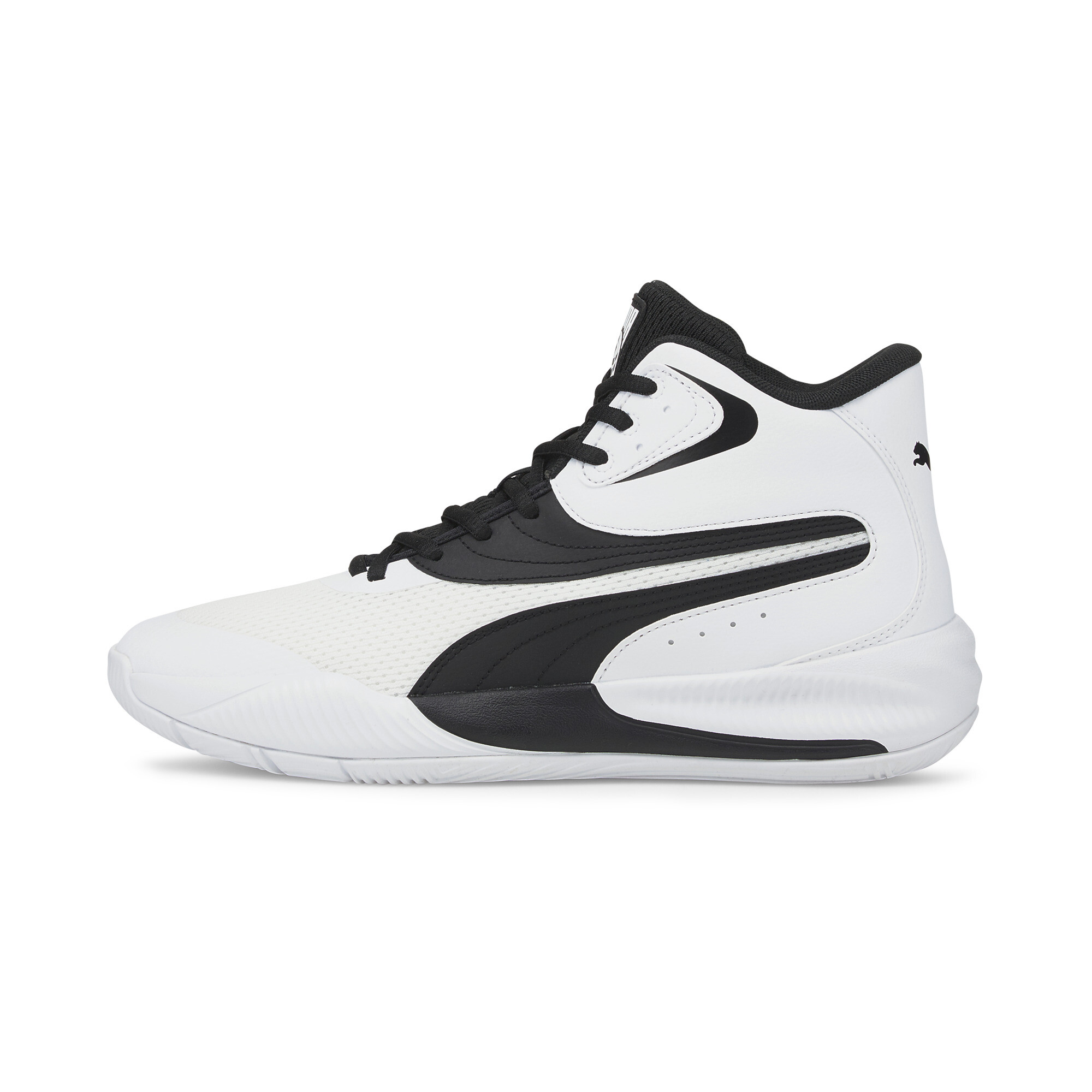 puma white basketball shoes