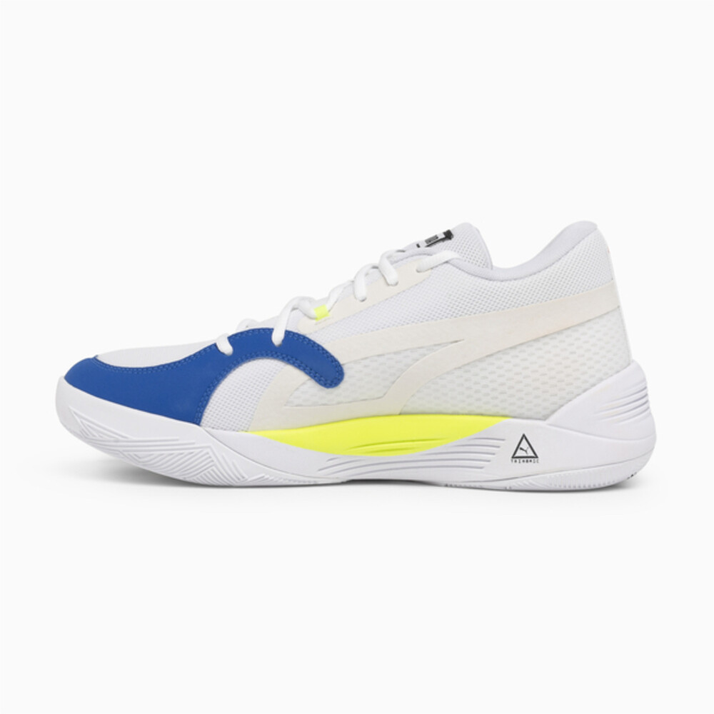 TRC Blaze Court Basketball Shoes White PUMA