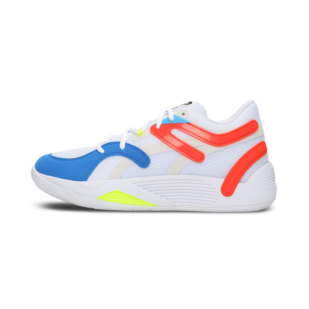 TRC Blaze Court Basketball Shoes White PUMA