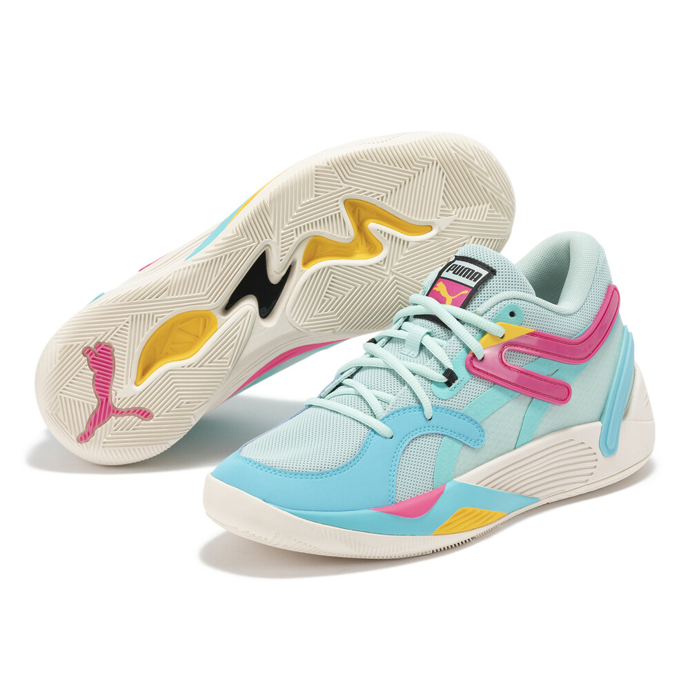 TRC Blaze Court Basketball Shoes | Blue - PUMA