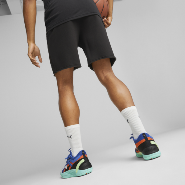 TRC Blaze Court Basketball Shoes, Electric Peppermint-Royal Sapphire-Warm Earth, large-ZAF