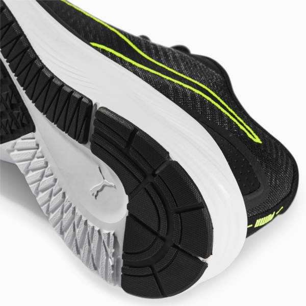 Aviator ProFoam Sky Running Shoes, Puma Black-Blazing Blue, large-MEX