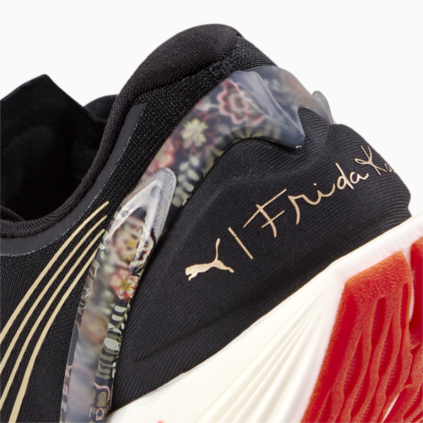 Run XX Frida 1 NITRO™ Women's Running Shoes, Puma Black-Firelight-Puma Team Gold, large-ZAF