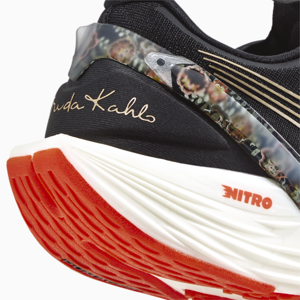 Run XX Frida 1 NITRO™ Women's Running Shoes, Puma Black-Firelight-Puma Team Gold, large-ZAF