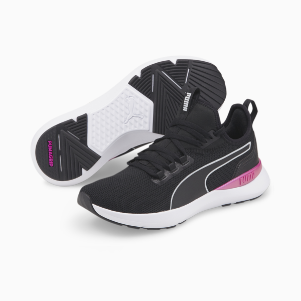 Pure XT Stardust Women's Training Shoes, Puma Black-Deep Orchid, large-ZAF