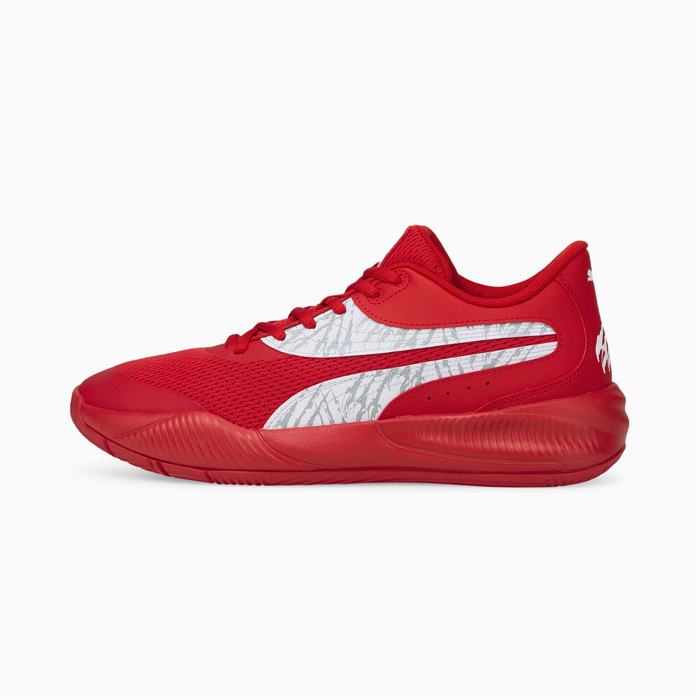 Triple Unleash Basketball Shoes | Red - PUMA