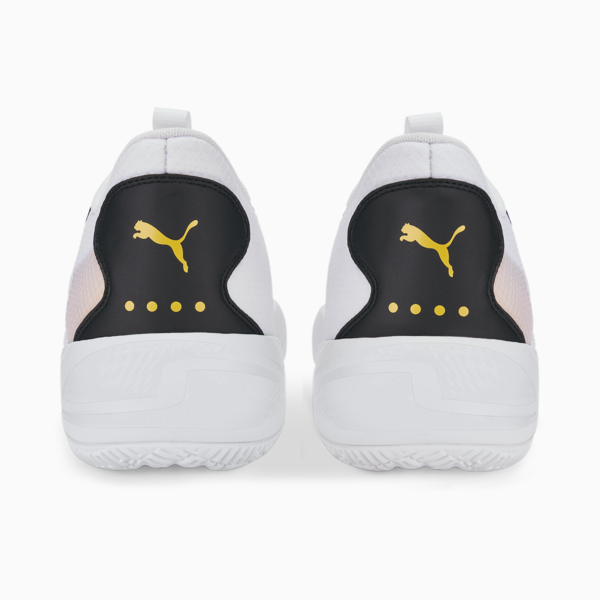 Court Rider 2.0 Basketball Shoes, Puma White-Spectra Yellow, large-MEX