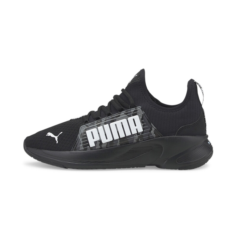 

Men's PUMA SOFTRIDE Premier SlipOn Camo Walking Shoes, White/black