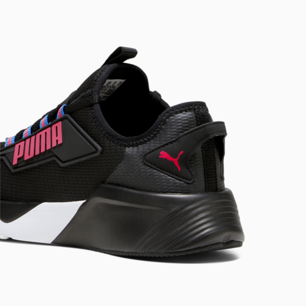 Retaliate 2 Running Shoes, PUMA Black-Fire Orchid, large-ZAF
