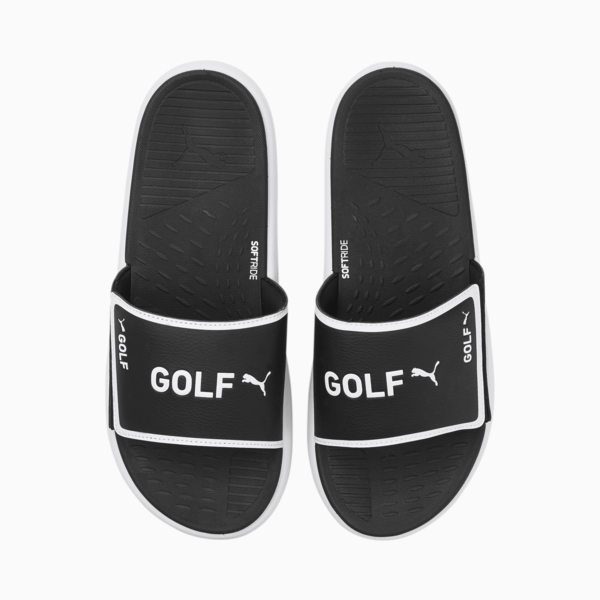 GS-Softride Golf Slides, Puma Black-Puma White, large-ZAF