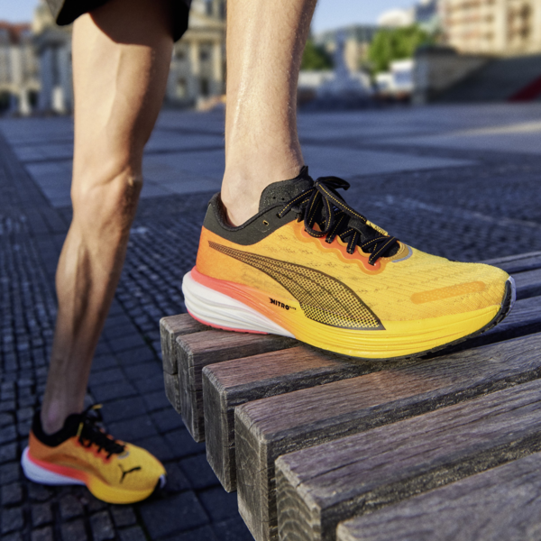 Zapatillas de running para hombre Deviate NITRO 2, Sunset Glow-Sun Stream-Puma Black, large-ARG