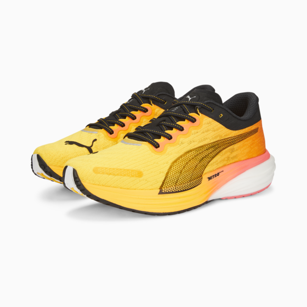 Deviate NITRO™ 2 Men's Running Shoes, Sunset Glow-Sun Stream-Puma Black, large-ZAF