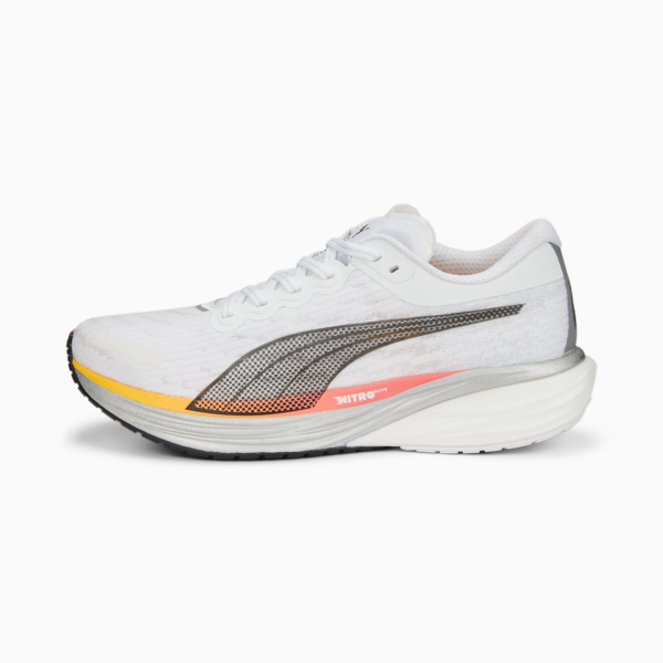 Zapatillas de running para hombre Deviate NITRO 2, Puma White-Sunset Glow-Sun Stream, large-ARG
