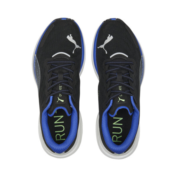 Zapatillas de running para hombre Deviate NITRO 2, PUMA Black-Royal Sapphire-Fizzy Lime, large-ARG