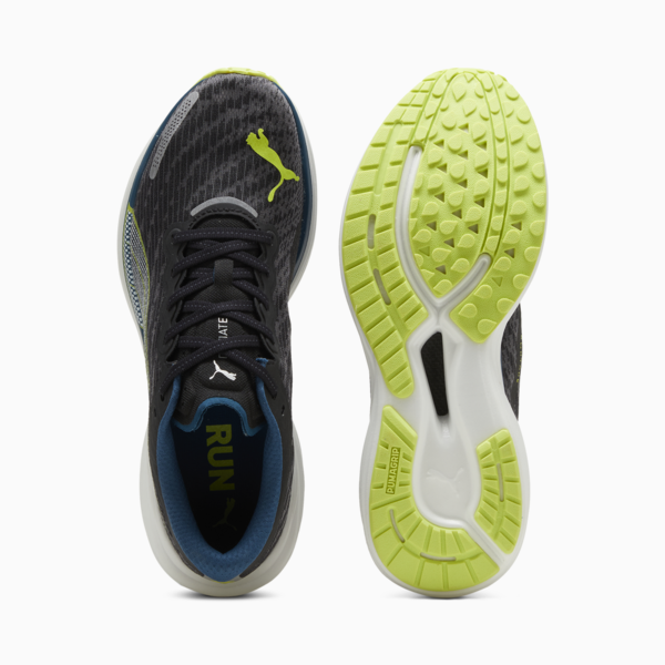 Zapatillas de running para hombre Deviate NITRO 2, PUMA Black-Ocean Tropic-Lime Pow, large-ARG