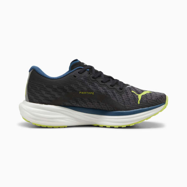Deviate NITRO™ 2 Men's Running Shoes, PUMA Black-Ocean Tropic-Lime Pow, large-ZAF