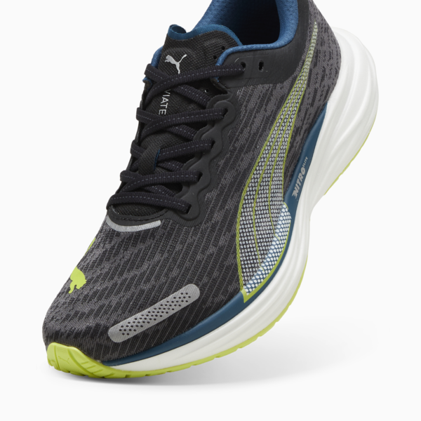 Zapatillas de running para hombre Deviate NITRO 2, PUMA Black-Ocean Tropic-Lime Pow, large-ARG
