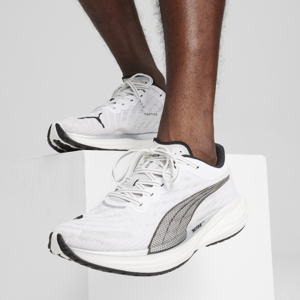 Zapatillas de running para hombre Deviate NITRO 2, PUMA White-PUMA Black-PUMA Silver, large-ARG