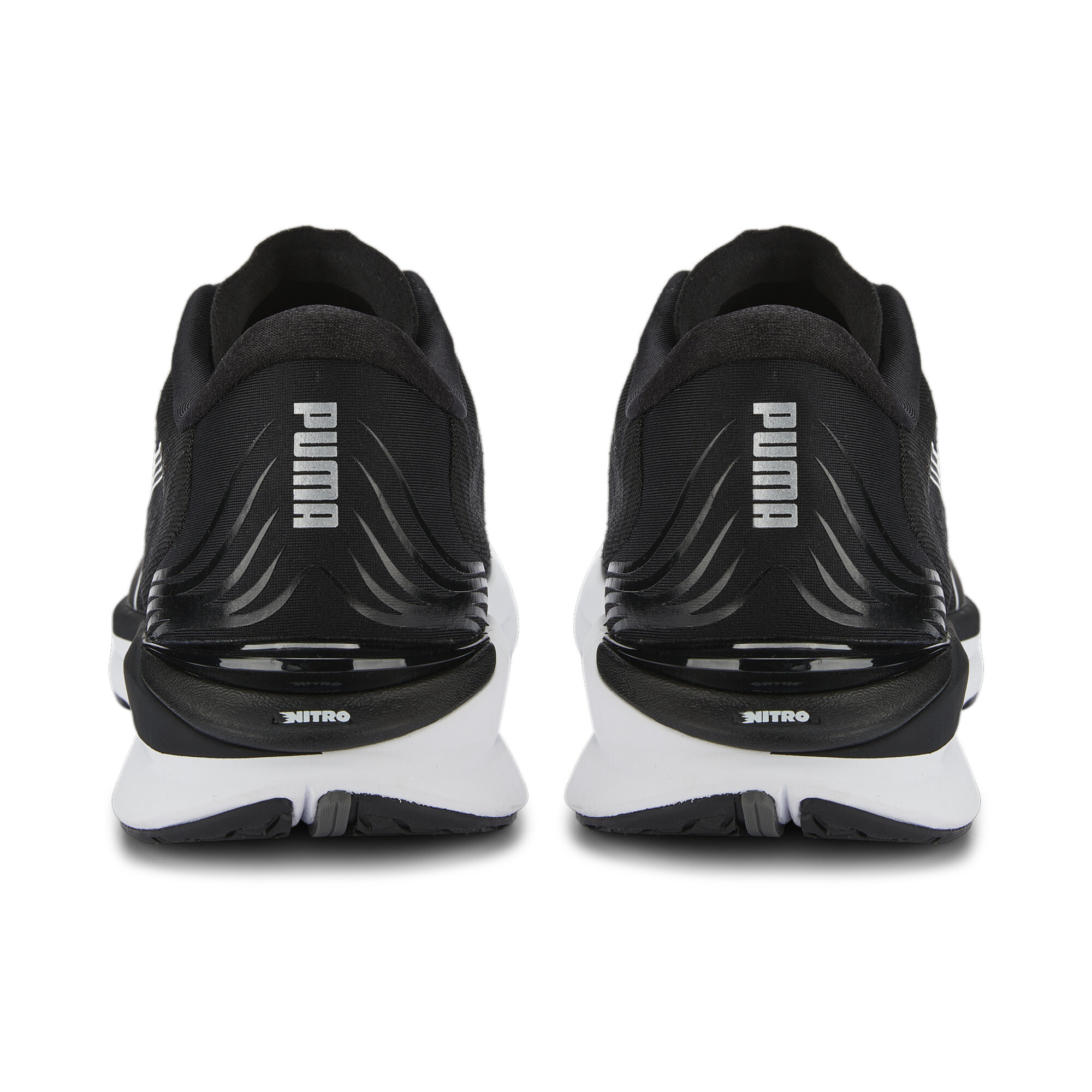 Men's Puma Electrify NITRO 2 Running Shoes, Black, Size 39, Shoes