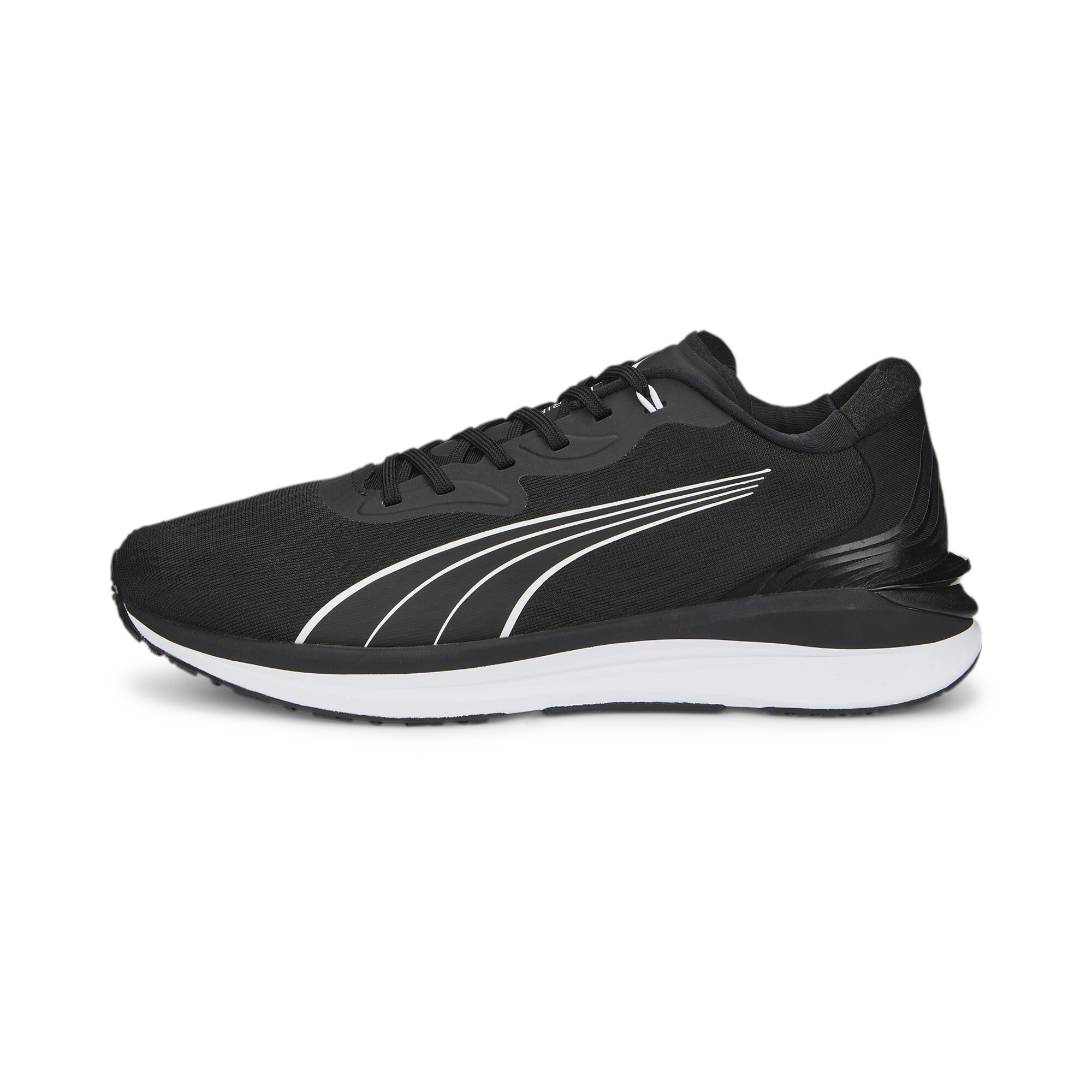 Men's Puma Electrify NITRO 2 Running Shoes, Black, Size 44, Shoes