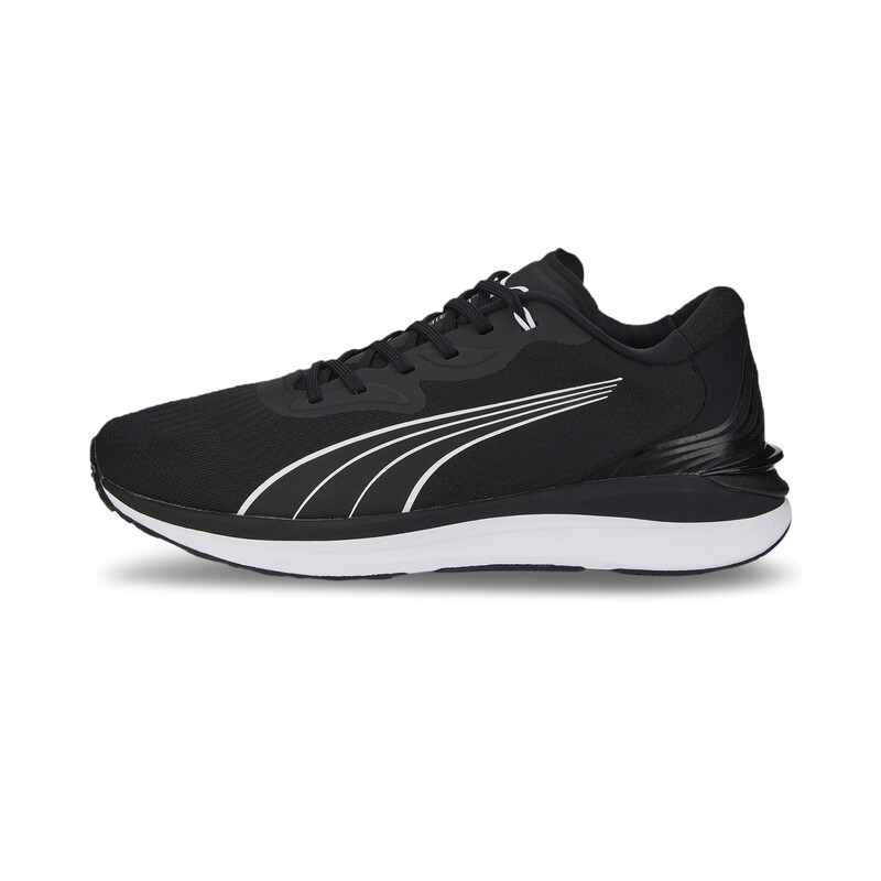 Men's PUMA Electrify Nitro 2 Running Lightweight Shoes in White/Black size 10