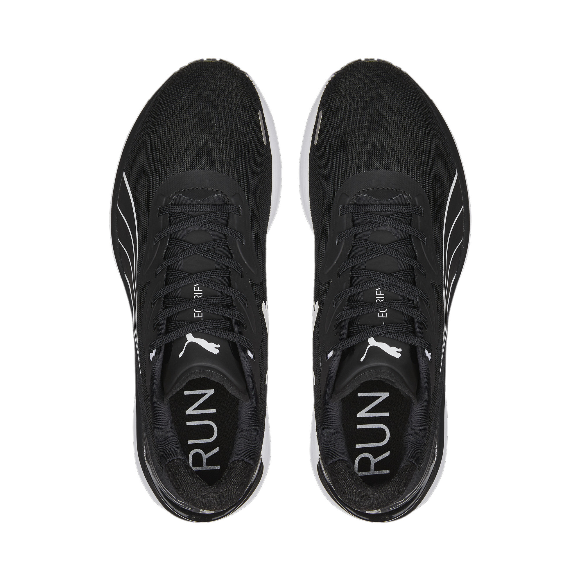 Men's Puma Electrify NITRO 2 Running Shoes, Black, Size 40.5, Shoes