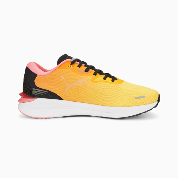 Electrify NITRO 2 Running Shoes Men, Sun Stream-Sunset Glow-Puma Black, large-MEX