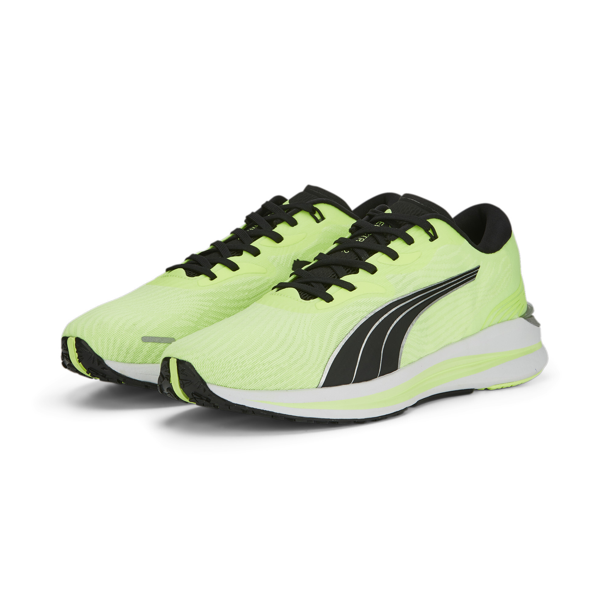 Men's Puma Electrify NITRO 2 Running Shoes, Yellow, Size 45, Shoes