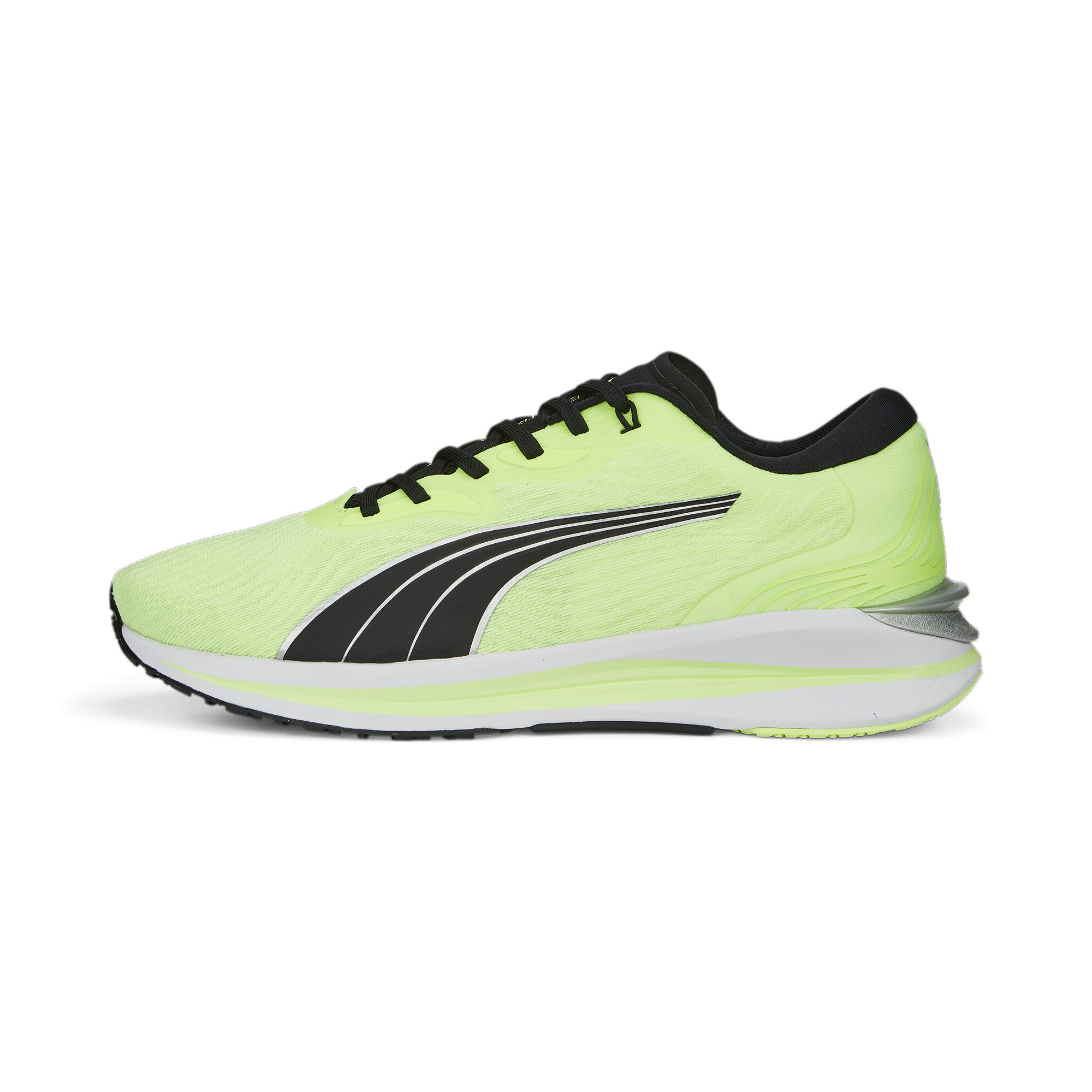 Men's Puma Electrify NITRO 2 Running Shoes, Yellow, Size 40.5, Shoes