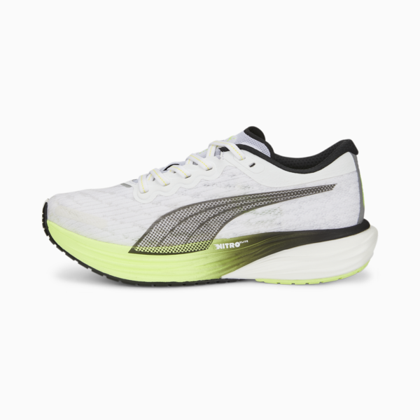 Zapatillas de running para mujer Deviate NITRO 2, Puma White-Fizzy Apple-Puma Black, large-ARG