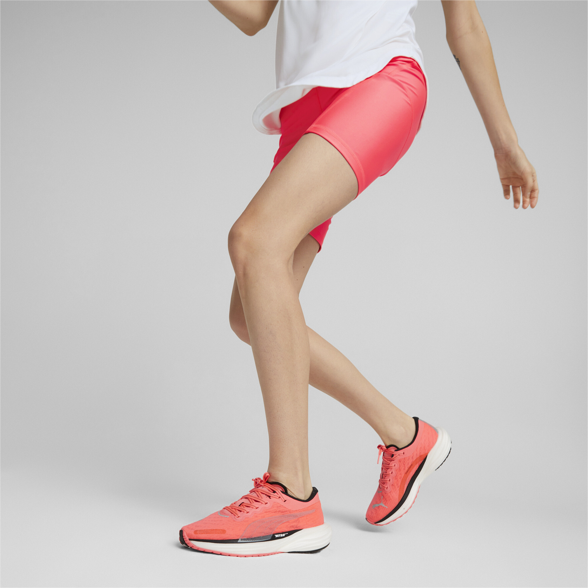 Women's PUMA Deviate NITROâ¢ 2 Running Shoes In Pink, Size EU 40.5