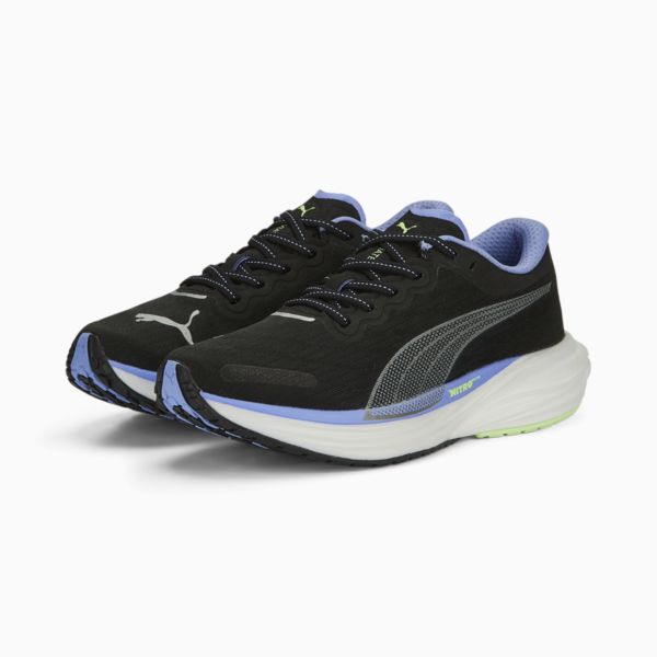 Zapatillas de running para mujer Deviate NITRO 2, PUMA Black-Elektro Purple, large-ARG