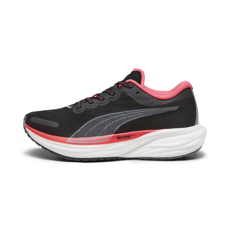 Women s PUMA Deviate NITRO 2 Running Shoes in Black Pink size UK 4