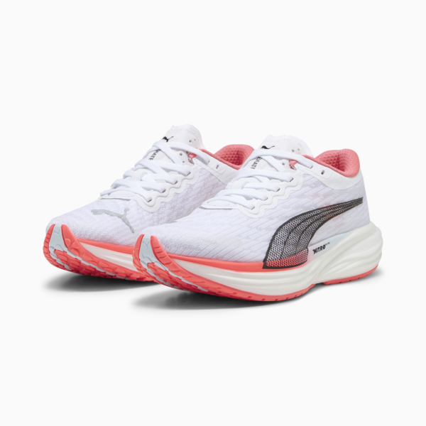 Zapatillas de running para mujer Deviate NITRO 2, PUMA White-Fire Orchid-Icy Blue, large-ARG