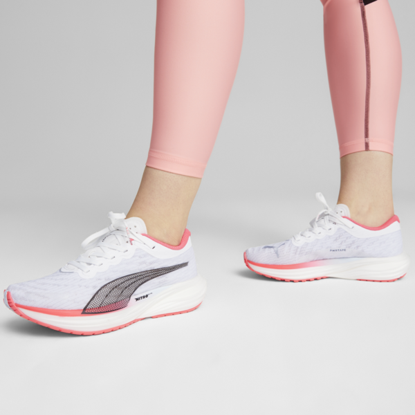 Zapatillas de running para mujer Deviate NITRO 2, PUMA White-Fire Orchid-Icy Blue, large-ARG