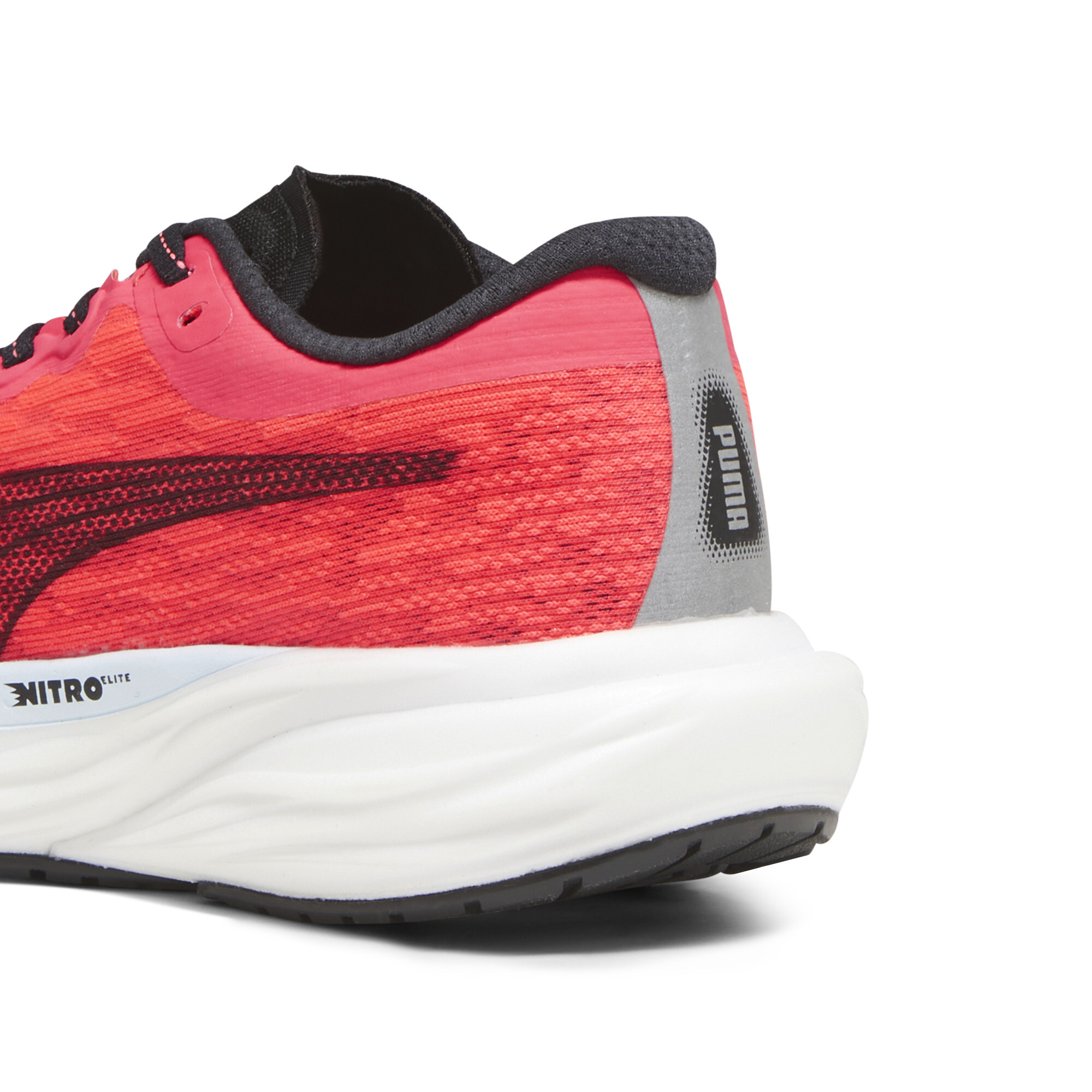 Women's PUMA Deviate NITROâ¢ 2 Running Shoes In Red, Size EU 40