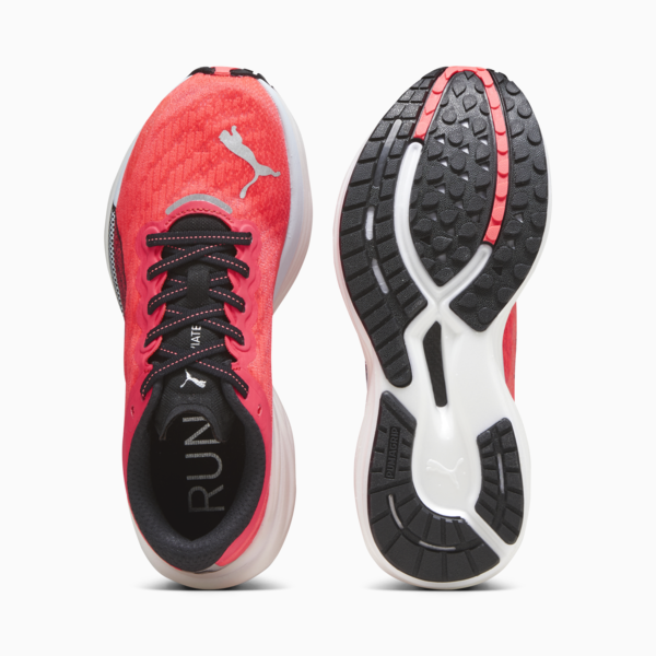 Zapatillas de running para mujer Deviate NITRO 2, Fire Orchid-PUMA Black-Icy Blue, large-ARG