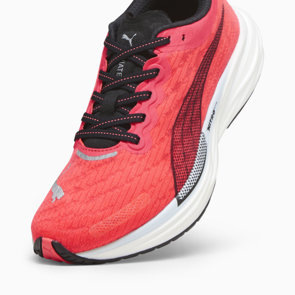 Zapatillas de running para mujer Deviate NITRO 2, Fire Orchid-PUMA Black-Icy Blue, large-ARG