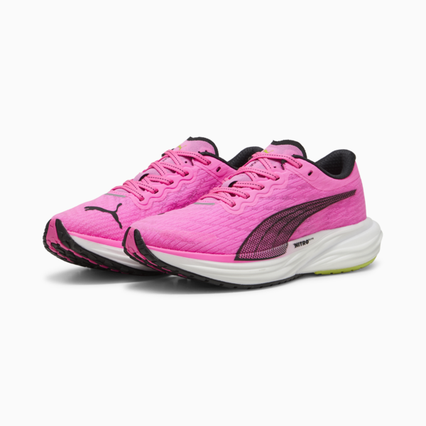 Zapatillas de running para mujer Deviate NITRO 2, Poison Pink-PUMA Black-PUMA White, large-ARG