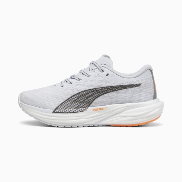 Zapatillas de running para mujer Deviate NITRO 2, Silver Mist-PUMA Black-Neon Citrus, large-ARG