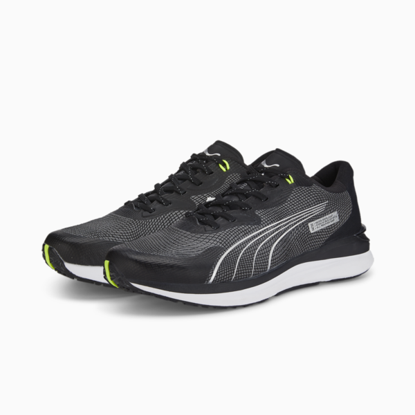 Tenis para correr para hombre Electrify NITRO 2 WTR, Puma Black-Metallic Silver, large-MEX