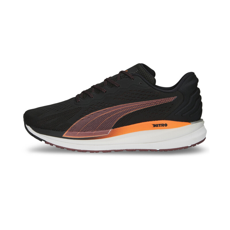 

Men's PUMA Magnify NITRO™ Surge Running Shoes, Black/orange