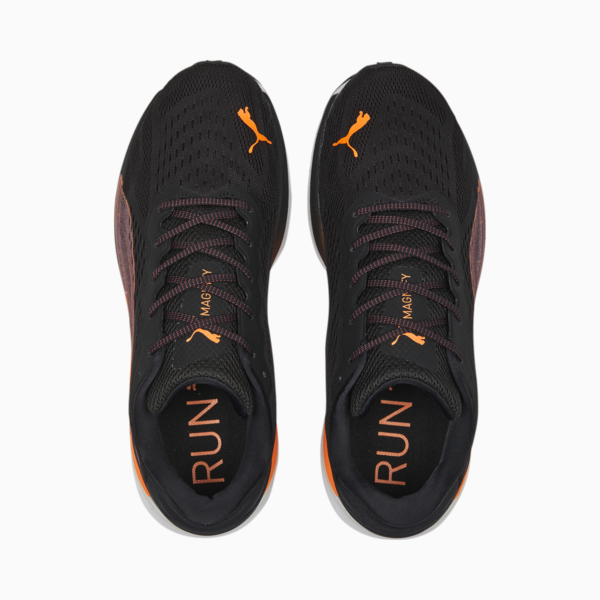 Zapatillas de running para hombre Magnify NITRO Surge, PUMA Black-Ultra Orange, large-ARG
