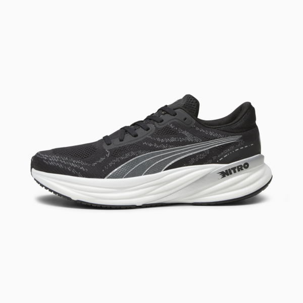 Zapatillas de running Magnify NITRO 2 para hombre, PUMA Black-PUMA White-PUMA Silver, large-ARG