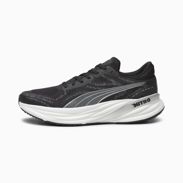 Zapatillas de running Magnify NITRO 2 para hombre, PUMA Black-PUMA White-PUMA Silver, swatch-ARG