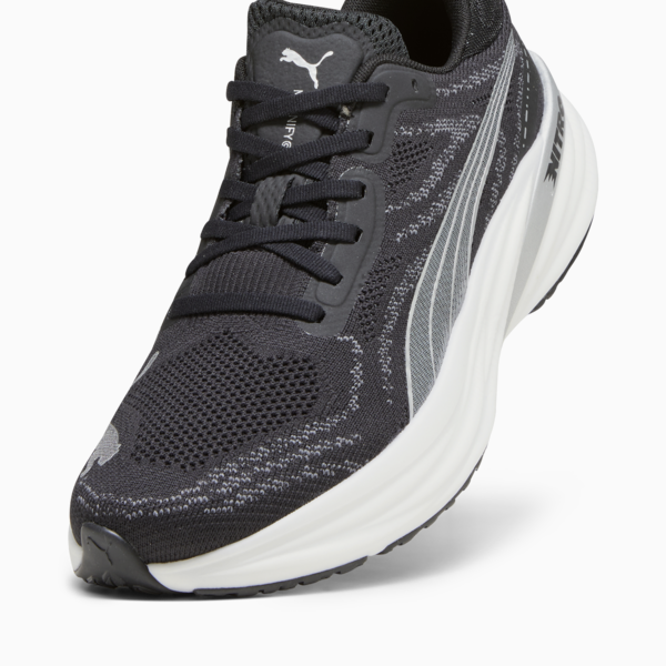 Zapatillas de running Magnify NITRO 2 para hombre, PUMA Black-PUMA White-PUMA Silver, large-ARG