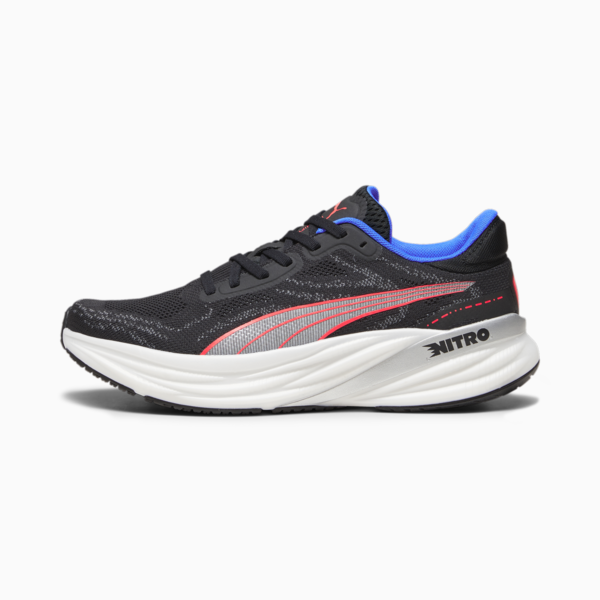Magnify NITRO™ 2 Running Shoes Men, PUMA Black-Fire Orchid-Ultra Blue, large-ZAF